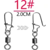 High Strength Ball Bearing Swivels Jig Saltwater Stainless Steel Ring