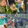 Curved Mouth Fishing Pliers Stainless Steel Road Pliers Multifunctional Strong Horse Fishing Line Scissors Hook Pliers