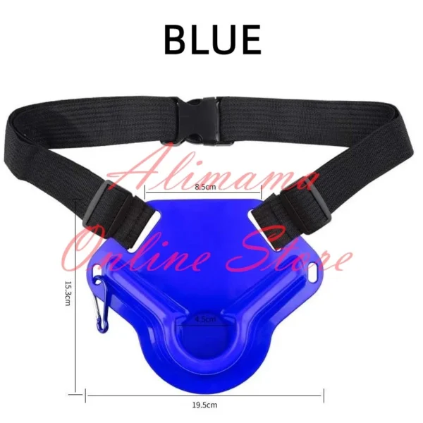 FISH ROD FIGHT BELT FISHING FIGHTING ADJUSTABLE WAIST BELT ROD HOLDER